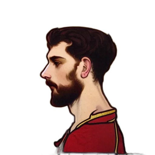 face, staff, crown, hair, pixel art, cartoon, concept art, fantasy art transparent PNG cut-out