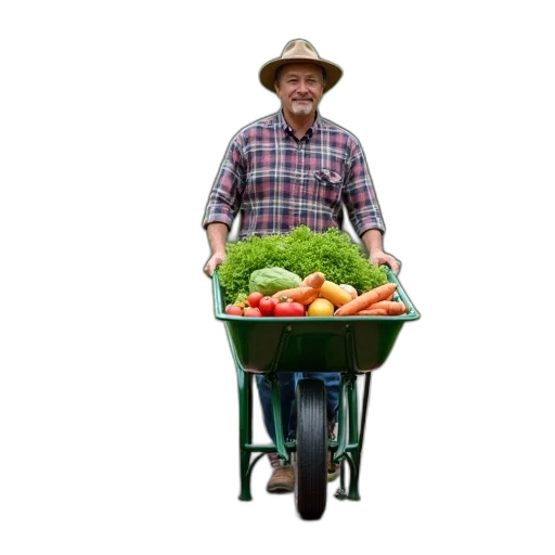hat, robot, food, staff, photorealistic, man, plaid, shirt transparent PNG cut-out
