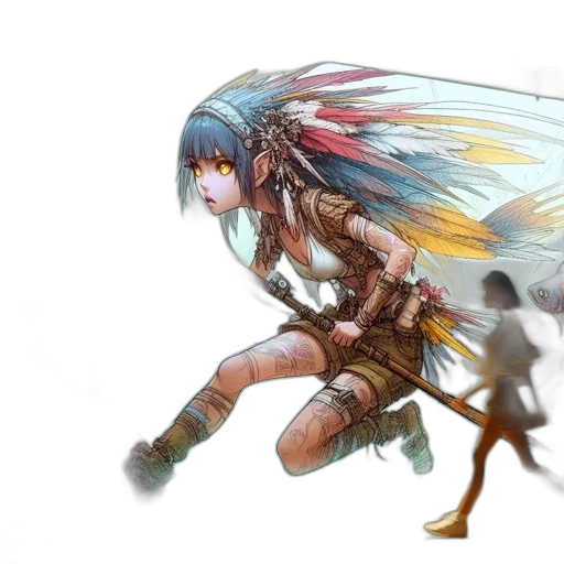 weapon, dragon, creature, sword, fantasy art, concept art, anime, 3d render transparent PNG cut-out