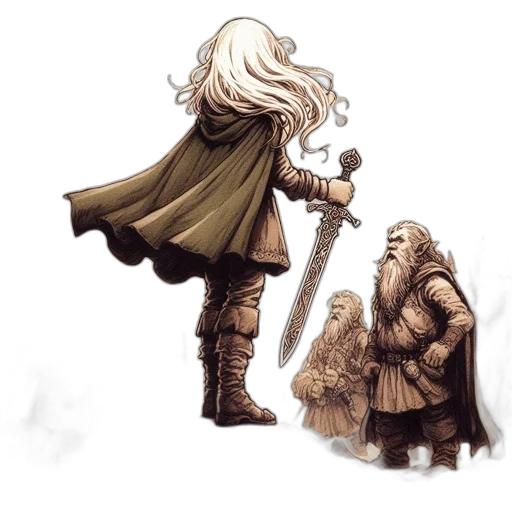 sword, staff, concept art, fantasy art transparent PNG cut-out