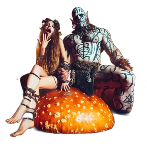 creature, furniture, food, concept art, fantasy art, comic book art, underwater, outer space transparent PNG cut-out