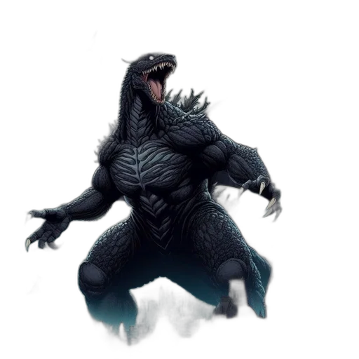 creature, animal, dragon, mask, concept art, fantasy art, 3d render, comic book art transparent PNG cut-out