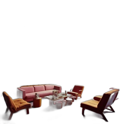 furniture, staff, 3d render, photorealistic, concept art, earth tones, elaborately, decorated transparent PNG cut-out