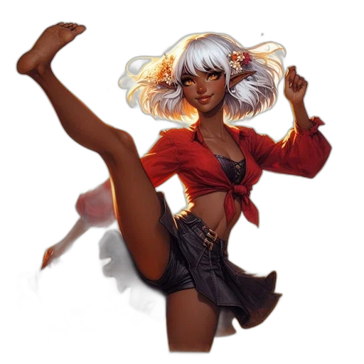 concept art, fantasy art, comic book art, pixel art transparent PNG cut-out