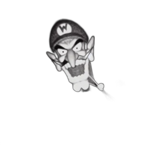 creature, mask, face, weapon, concept art, cartoon, pixel art, pencil sketch transparent PNG cut-out