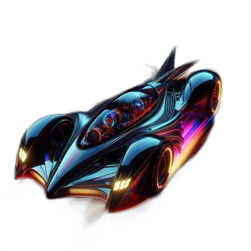 car, dragon, weapon, jewelry, concept art, 3d render, fantasy art, cyberpunk transparent PNG cut-out