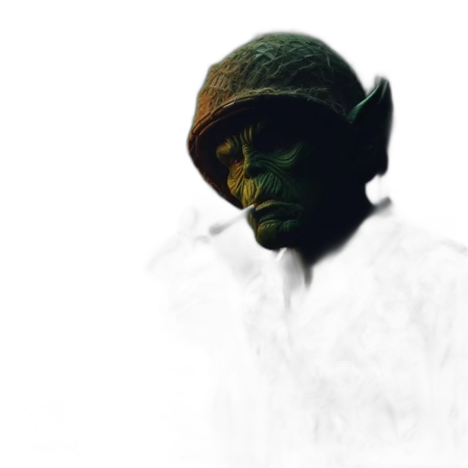 mask, face, creature, hat, photorealistic, 3d render, concept art, fantasy art transparent PNG cut-out