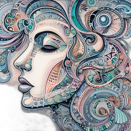 mask, face, jewelry, crown, watercolor, fantasy art, photorealistic, comic book art transparent PNG cut-out
