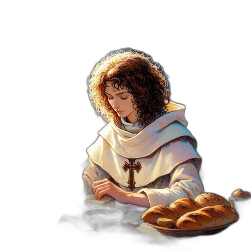 food, concept art, pixel art, fantasy art, photorealistic, snow, young, woman transparent PNG cut-out