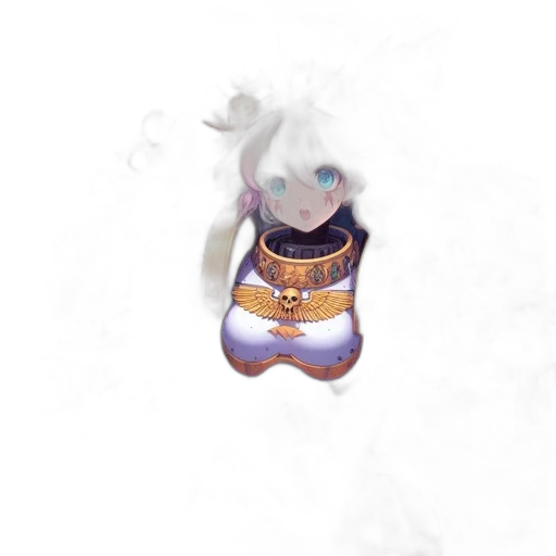 dragon, mask, robot, dress, concept art, 3d render, fantasy art, pixel art transparent PNG cut-out