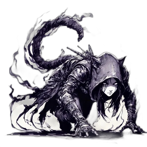dragon, creature, weapon, sword, concept art, fantasy art, comic book art, pixel art transparent PNG cut-out