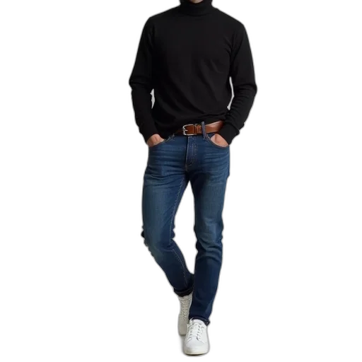 jacket, staff, hat, shoes transparent PNG cut-out