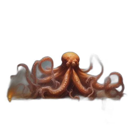 creature, hair, staff, animal, concept art, 3d render, photorealistic, pixel art transparent PNG cut-out