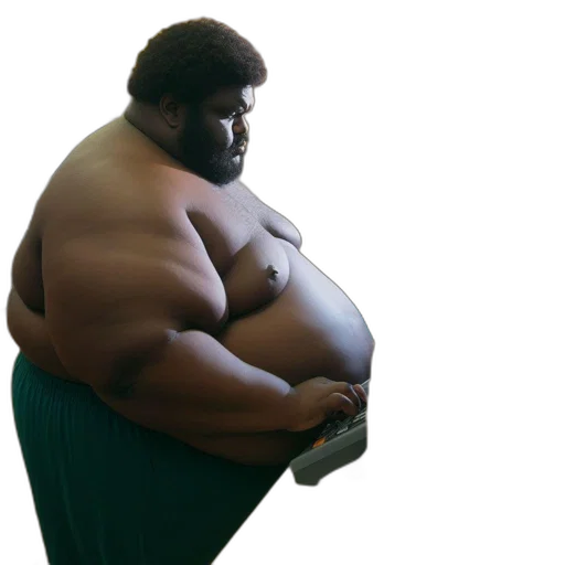 creature, animal, food, robot, concept art, 3d render, photorealistic, obese transparent PNG cut-out
