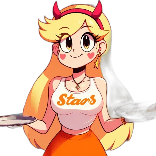 staff, dress, crown, weapon, pixel art, concept art, cartoon, anime transparent PNG cut-out