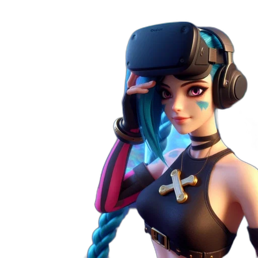 weapon, robot, face, hat, concept art, 3d render, cyberpunk, fantasy art transparent PNG cut-out