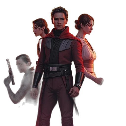 staff, concept art, comic book art, pixel art transparent PNG cut-out