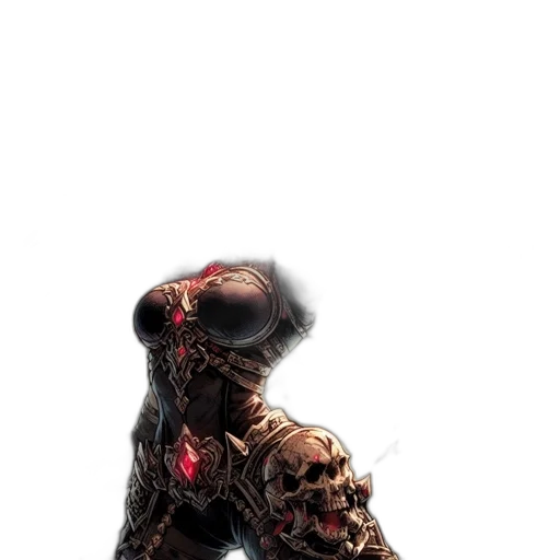 robot, mask, creature, weapon, concept art, 3d render, comic book art, cyberpunk transparent PNG cut-out