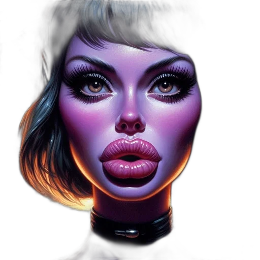 face, mask, robot, creature, photorealistic, fantasy art, concept art, cyberpunk transparent PNG cut-out