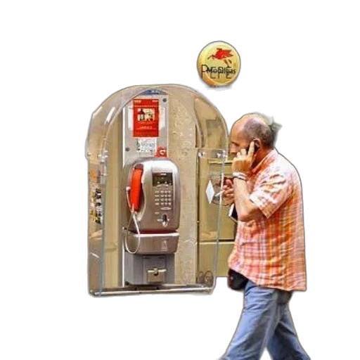 3d render, photorealistic, concept art, man, orange, plaid, shirt, talks transparent PNG cut-out