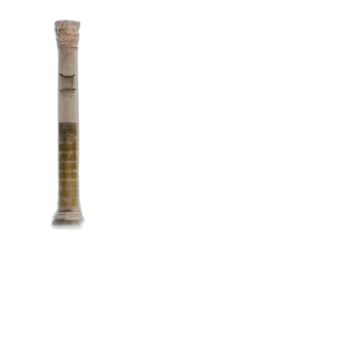 staff, weapon, sword, bottle, 3d render, pixel art, earth tones, ancient transparent PNG cut-out
