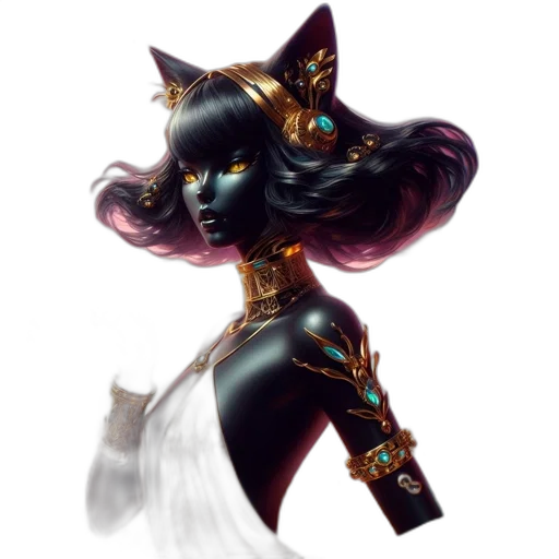 staff, jewelry, mask, fantasy art, concept art, pixel art, 3d render, dark transparent PNG cut-out