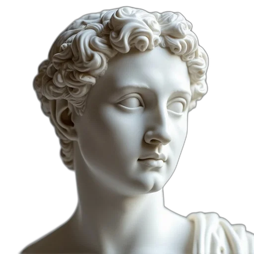 face, jewelry, crown, dress, photorealistic, vaporwave, 3d render, concept art transparent PNG cut-out