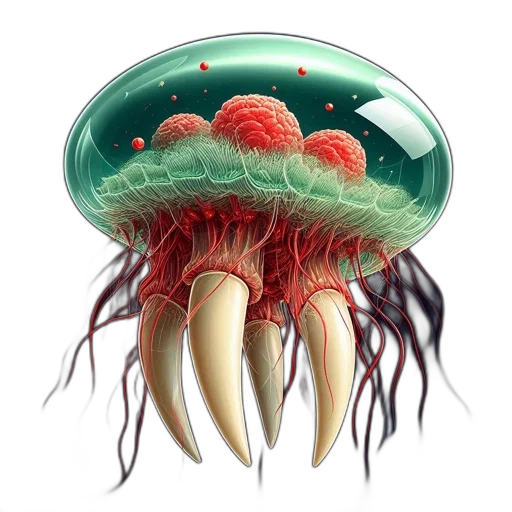 crown, creature, hat, hair, concept art, photorealistic, 3d render, watercolor transparent PNG cut-out