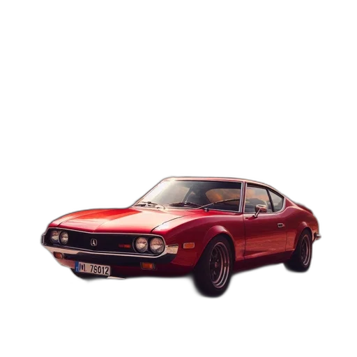 car, weapon, photorealistic, concept art, 3d render, pixel art, red, sports transparent PNG cut-out