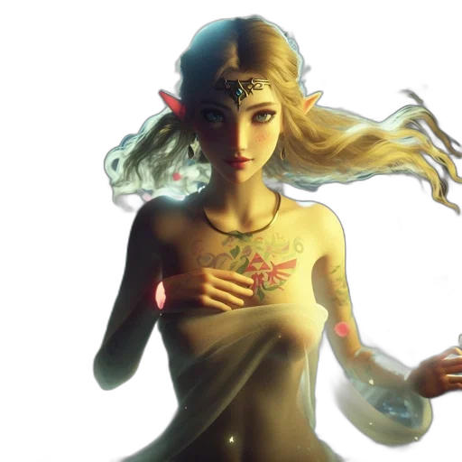 dress, fantasy art, concept art, anime transparent PNG cut-out