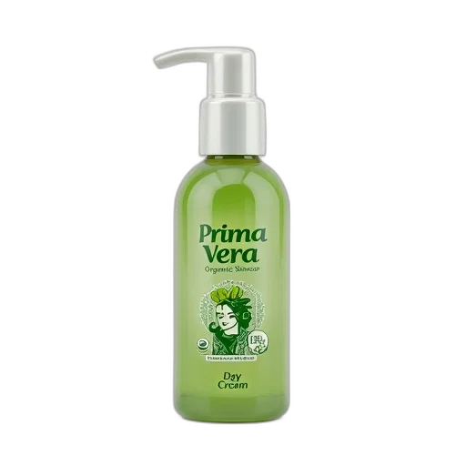 bottle, prima, vera, day, cream, white, cap, displayed transparent PNG cut-out
