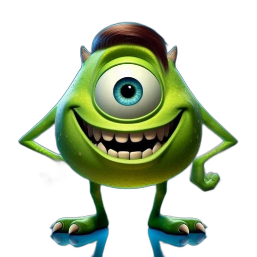staff, creature, face, robot, 3d render, concept art, photorealistic, cartoon transparent PNG cut-out