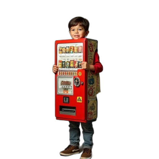 robot, jacket, 3d render, concept art transparent PNG cut-out