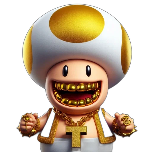 crown, face, staff, 3d render, concept art, pixel art, anthropomorphic, toadstool-like transparent PNG cut-out