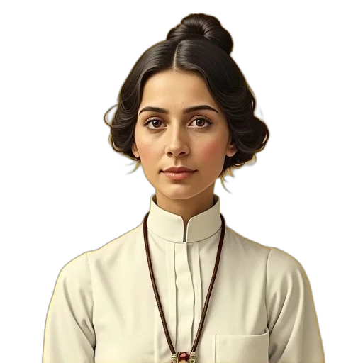 staff, face, crown, dress, concept art, photorealistic, oil painting, cartoon transparent PNG cut-out