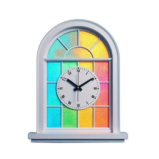 3d render, pastel, colorful, neon transparent PNG cut-out