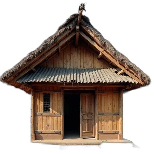building, furniture, umbrella, staff, 3d render, photorealistic, concept art, rain transparent PNG cut-out