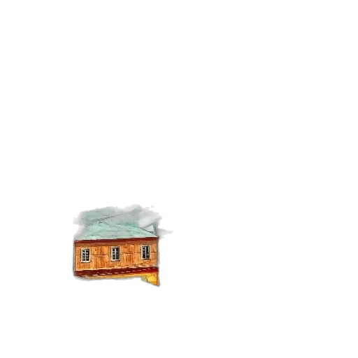 building, furniture, hat, car, 3d render, pixel art, concept art, photorealistic transparent PNG cut-out