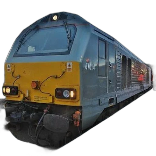 weapon, car, photorealistic, 3d render, concept art, blue, yellow, train transparent PNG cut-out