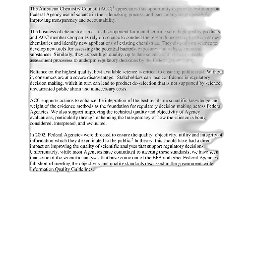document, american, chemistry, council, discussing, importance, science, regulatory transparent PNG cut-out