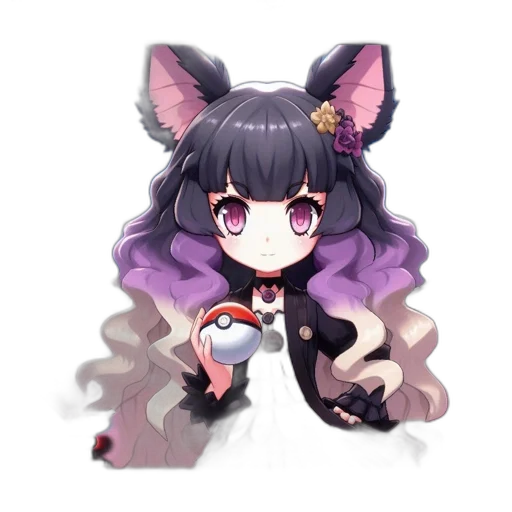 staff, creature, animal, dragon, anime, pixel art, fantasy art, concept art transparent PNG cut-out