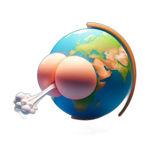 staff, weapon, 3d render, concept art, outer space, amusing, illustration, inflating transparent PNG cut-out