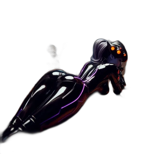 weapon, robot, dragon, staff, concept art, 3d render, cyberpunk, fantasy art transparent PNG cut-out