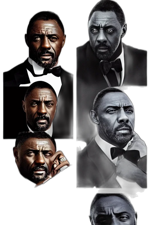 face, comic book art, photorealistic, concept art transparent PNG cut-out