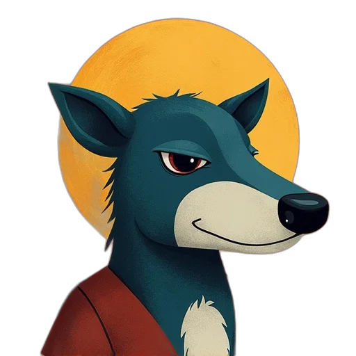 staff, jacket, mask, animal transparent PNG cut-out