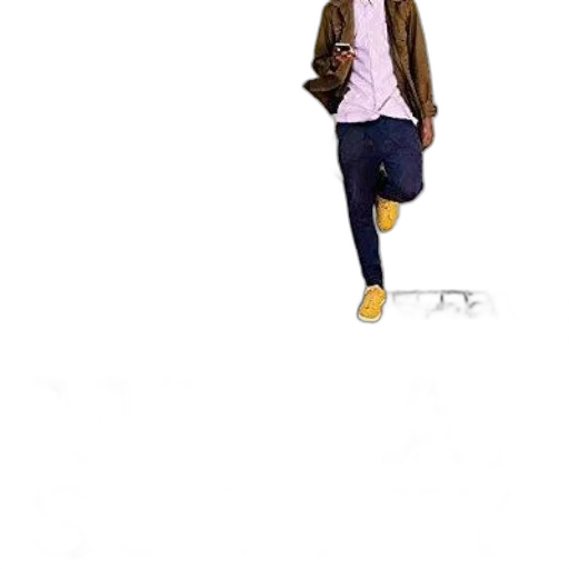 jacket, staff, shoes, umbrella, concept art, photorealistic, 3d render, cartoon transparent PNG cut-out