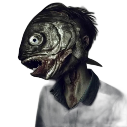 creature, mask, face, animal, concept art, photorealistic, watercolor, fantasy art transparent PNG cut-out