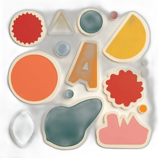 jewelry, food, furniture, 3d render transparent PNG cut-out