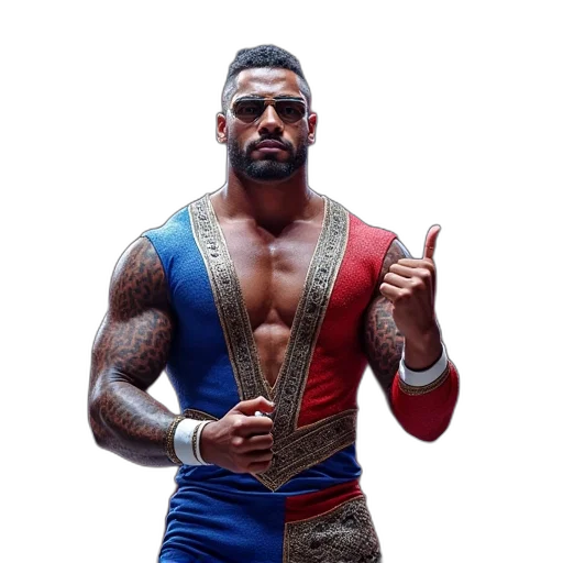 jacket, wwe, lucha, smackdown transparent PNG cut-out