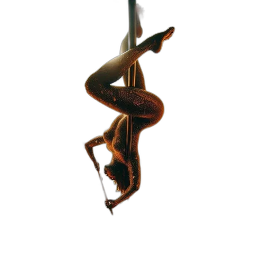 staff, jewelry, creature, hair, photorealistic, concept art, 3d render, upside-down transparent PNG cut-out